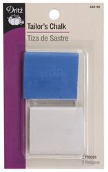 TAILOR'S CHALK, White & Blue (