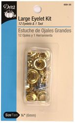 LARGE EYELET KIT (12 EYELETS)