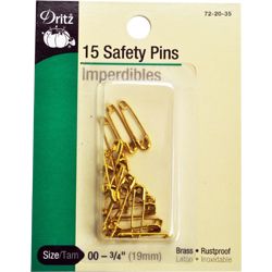 SAFETY PINS (15 CT)