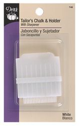 TAILOR'S CHALK & HOLDER (White