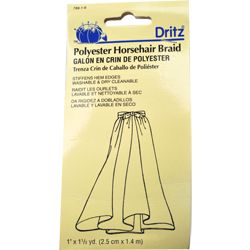 POLYESTER HORSEHAIR BRAID