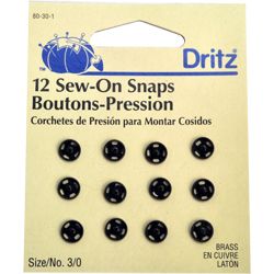 SEW-ON SNAPS (4 CT)