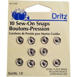 SEW-ON SNAPS (10 CT)