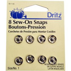 SEW-ON SNAPS (8 CT)