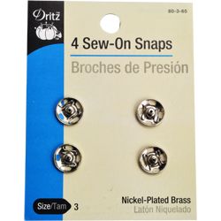 SEW-ON SNAPS (4 CT)