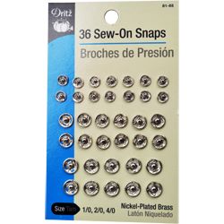 SEW-ON SNAPS (36 CT)