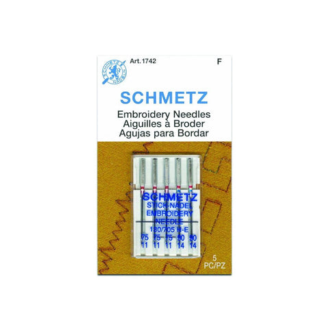 SCHMETZ EMBROIDERY NEEDLE