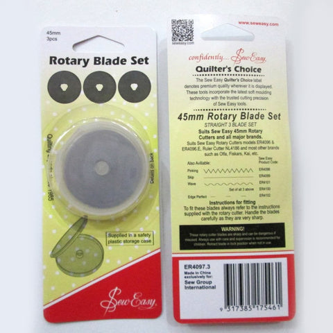 Sew Easy Replacement Rotary Blades