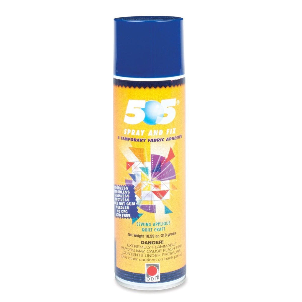 ODIF USA 505 Spray And Fix Temporary Fabric Adhesive, 14.7 Oz Can