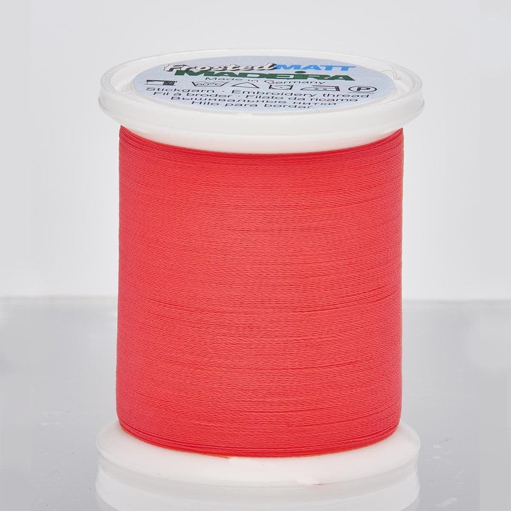 NEON RED 500M FROSTED MATT