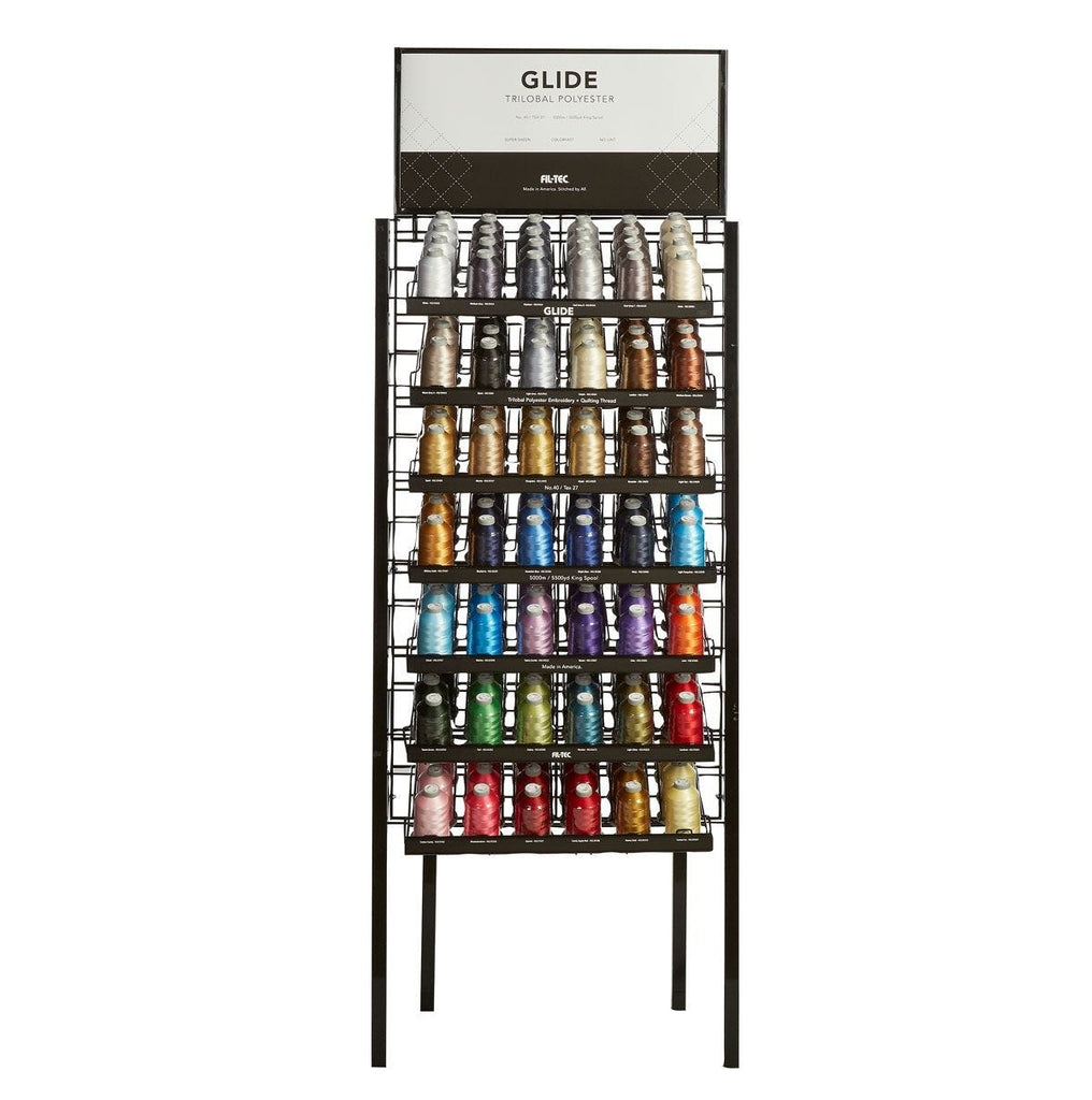 Fil-Tec Glide King Floor Display- Thread 5500 Yards And 40wt