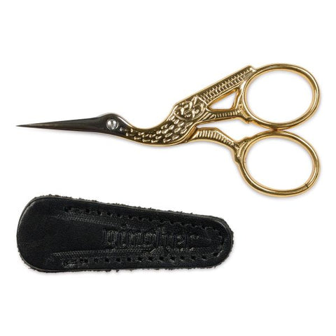 3-1/2" STORK EMBROIDERY SCISSOR