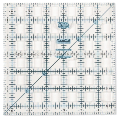 6-1/2" SQUARE TRUECUT RULER