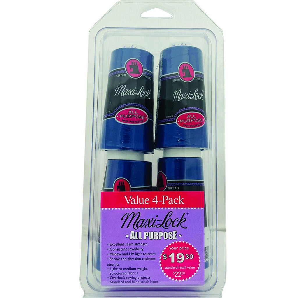 Maxi Lock 4Pc Value Pack Navy