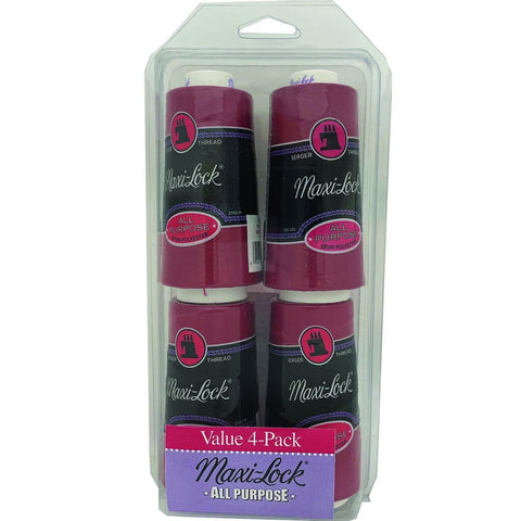 Maxi Lock 4Pc Value Pack Poppy Red