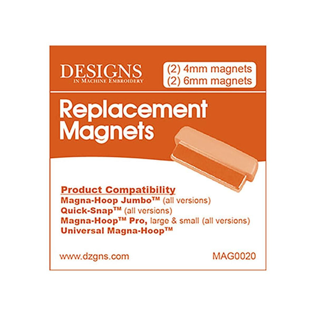 MAGNETS FOR MAGNA HOOP SET OF 4 FOR JUMBO, QUICK SNAP & PRO