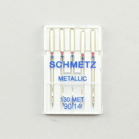 SCHMETZ METALLIC NEEDLE SIZE 5/PKG