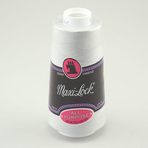 Maxi Lock Thread Silver 3000 Yd Cone