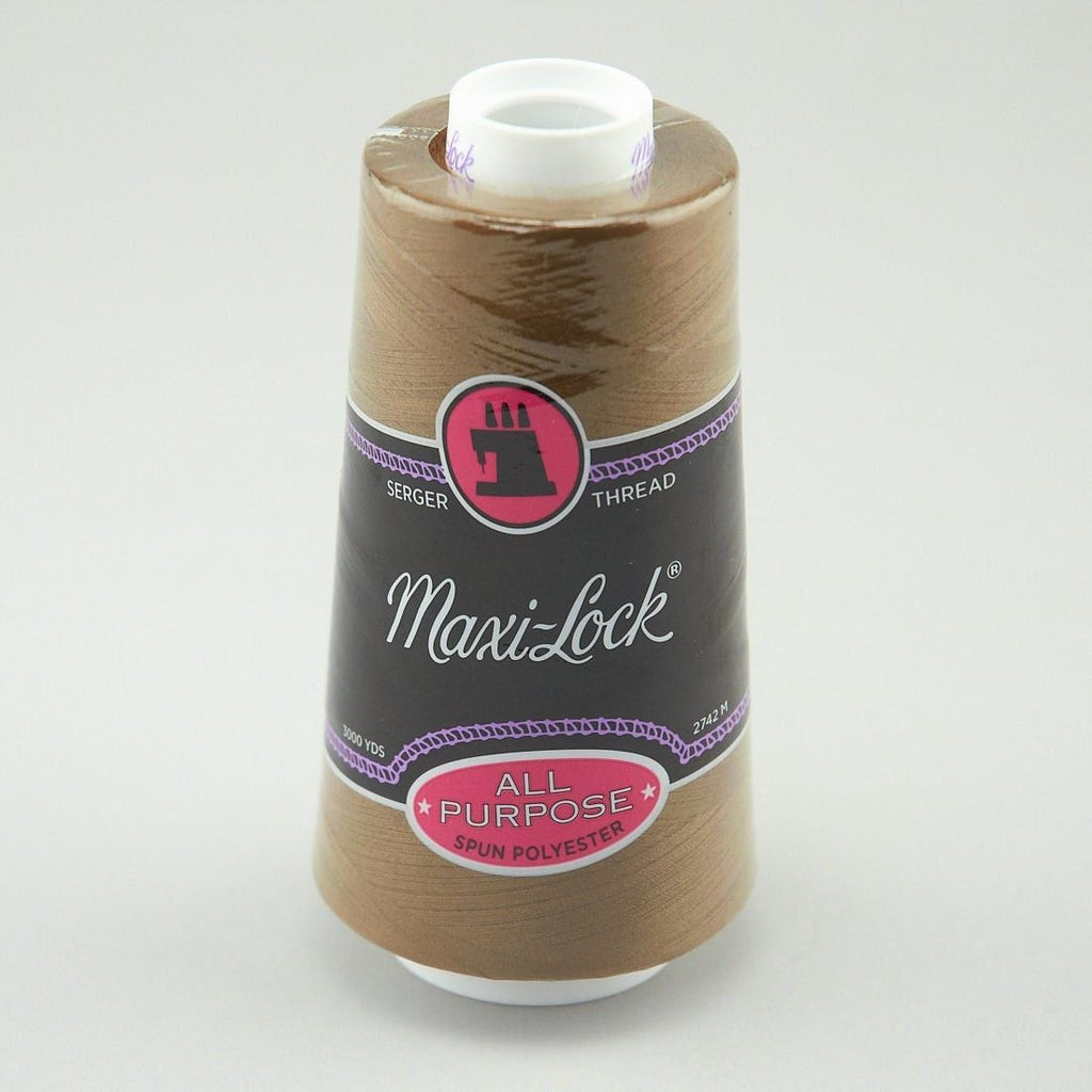 Maxi Lock Thread Brown 3000 Yd Cone