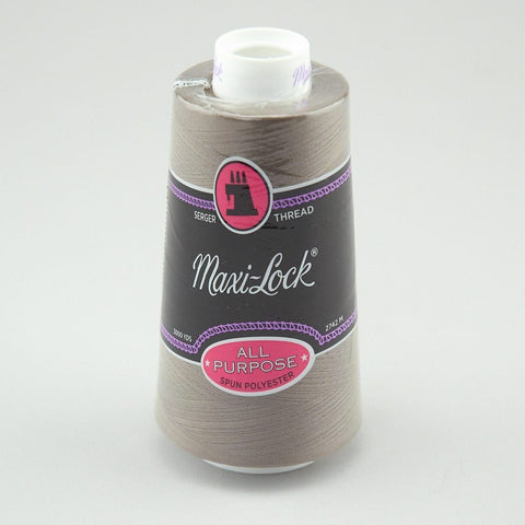 Maxi Lock Thread Beige Taupe 3000Yd Cone 3000 Yd Cone