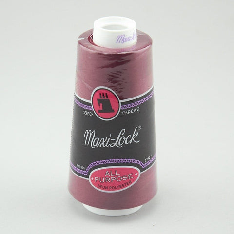 Maxi Lock Thread Red Currant 3000 Yd Cone Ml13447