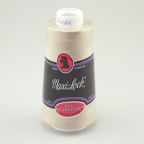 Maxi Lock Thread Beige 3000 Yd Cone