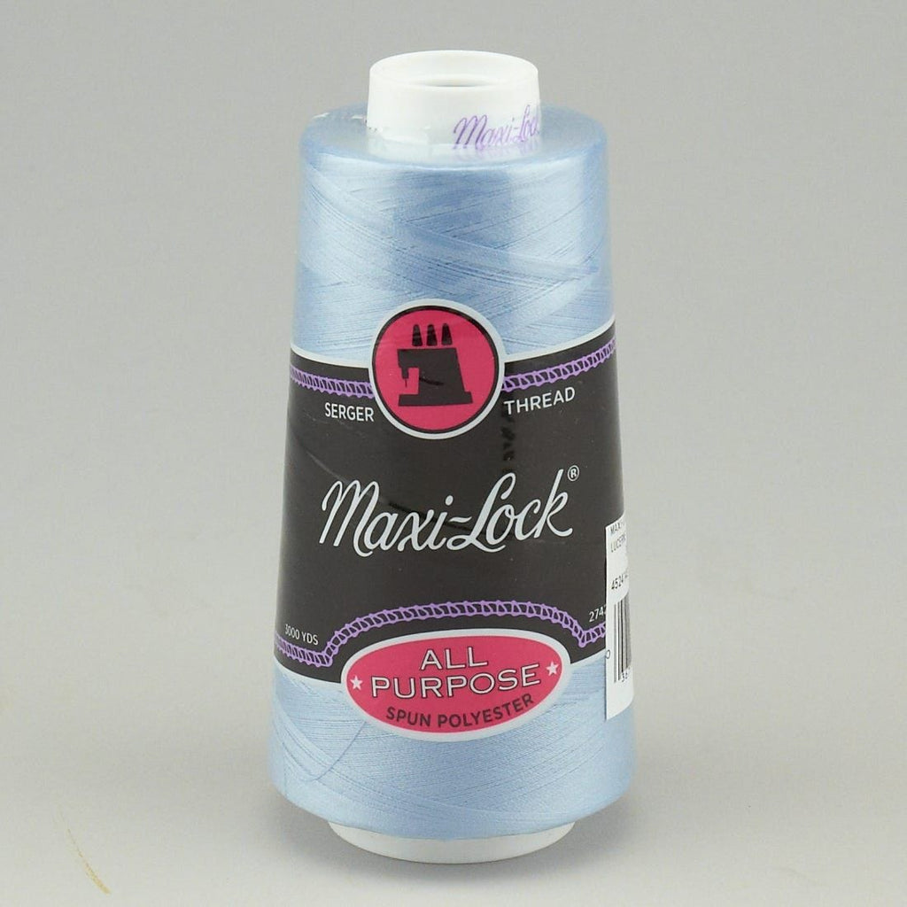 Maxi Lock Thread Lucerne Blue 3000Yd Cone 3000 Yd Cone