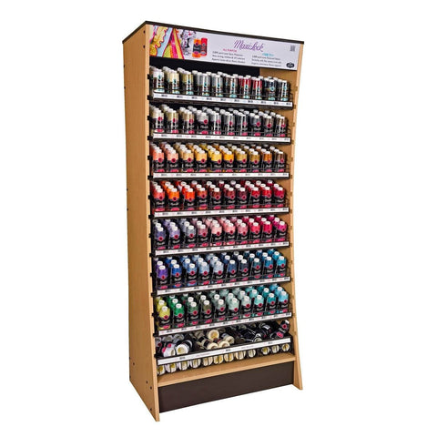 Maxi-Lock All Purpose Curve Floor Display - Solids & Stretch