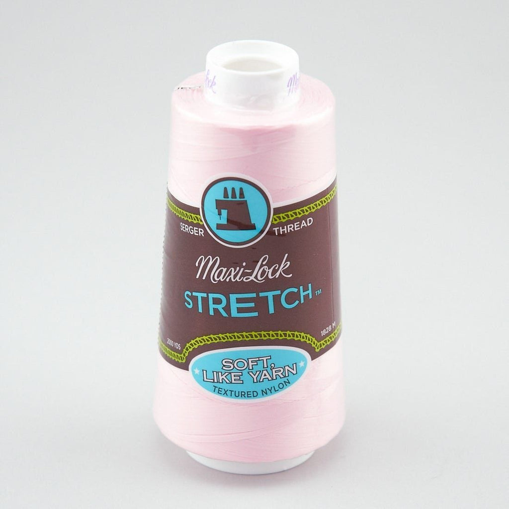 A&E Maxi Stretch Pink Nylon Texture 2000 Yard Cone Blc4