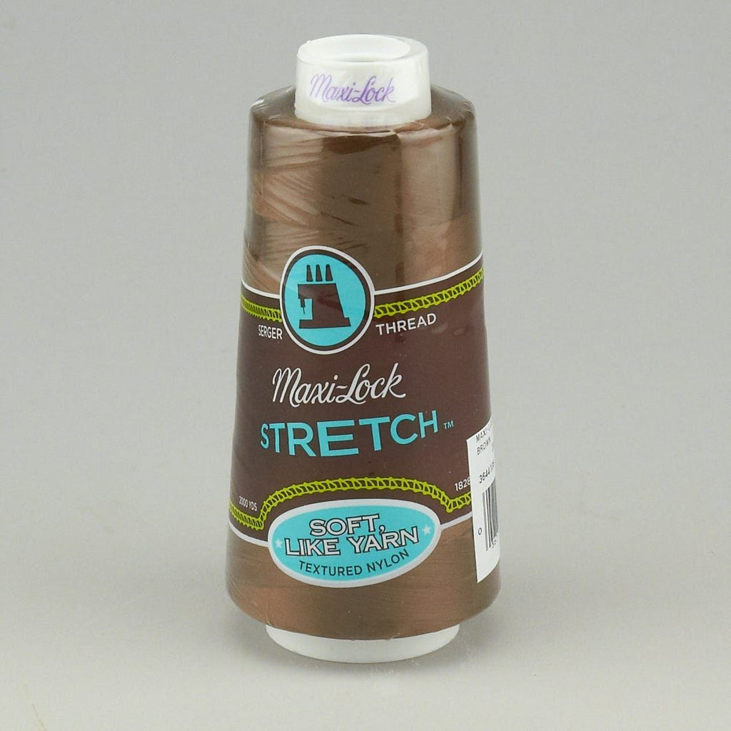 A&E Maxi Stretch Brown Nylon Texture 2000 Yard Cone