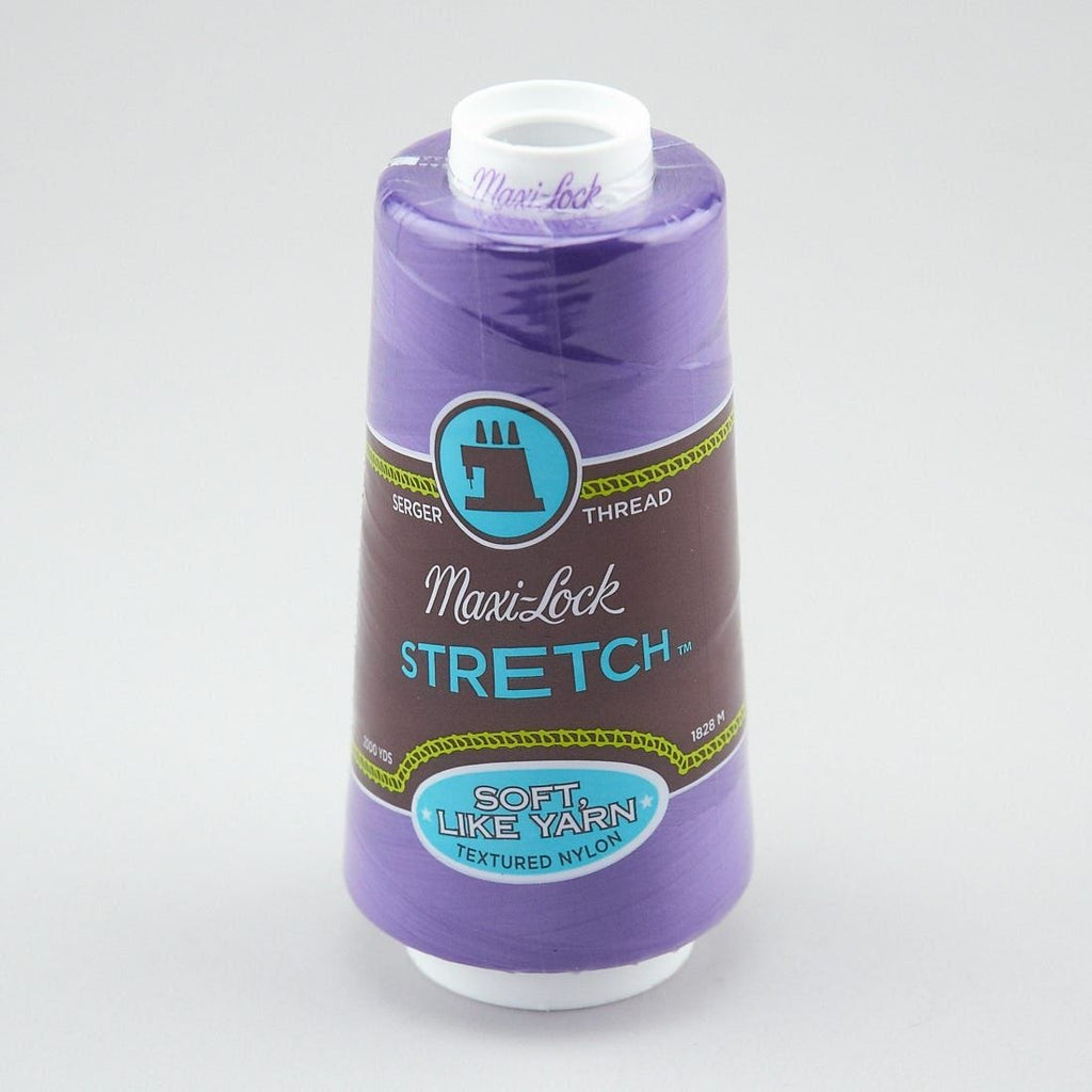 A&E Maxi Stretch Purple Nylon Texture 2000 Yard Cone