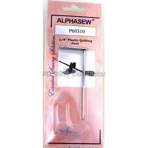 1/4" PATCHWORK FOOT W/GUID (CL