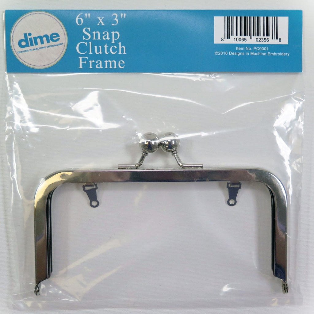 6 In X 3 In Snap Clutch Frame (Purse Clasp)