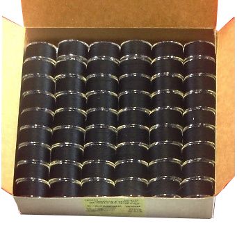 PRE-WOUND BOBBIN, BLACK