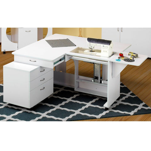 Koala Quilter'S Vision With Companion Chest Caddy- White