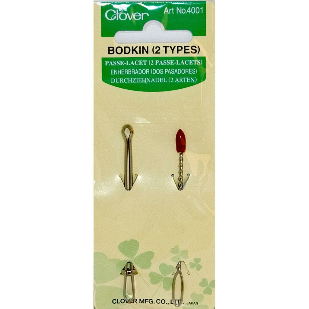 Clover Bodkins 2 Types Per Pk Shelf Pack Of 12