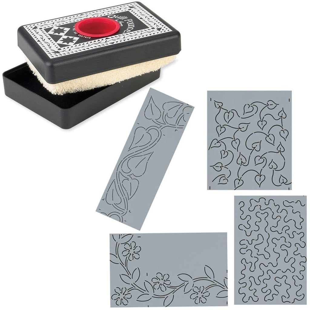 QUILT POUNCE AND STENCIL COMBO