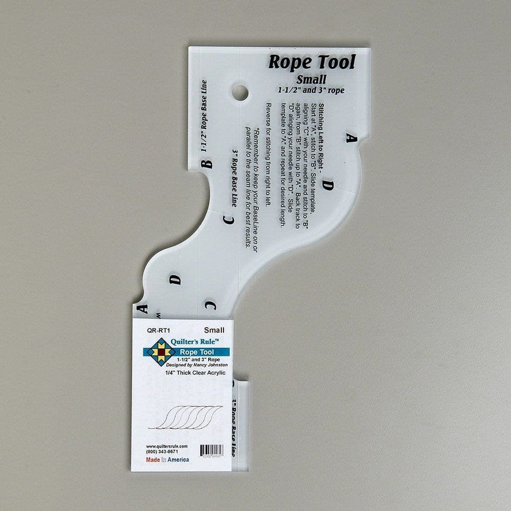 ROPE TOOL 1 1/2 IN And 3 IN RULER
