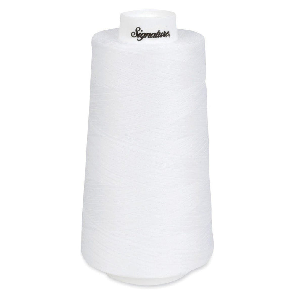 Signature 100% Mercerized White 3000Yds Quilting White