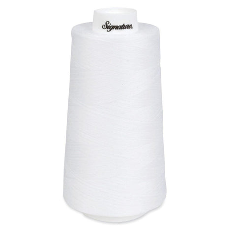 Signature 100% Mercerized White 3000Yds Quilting White
