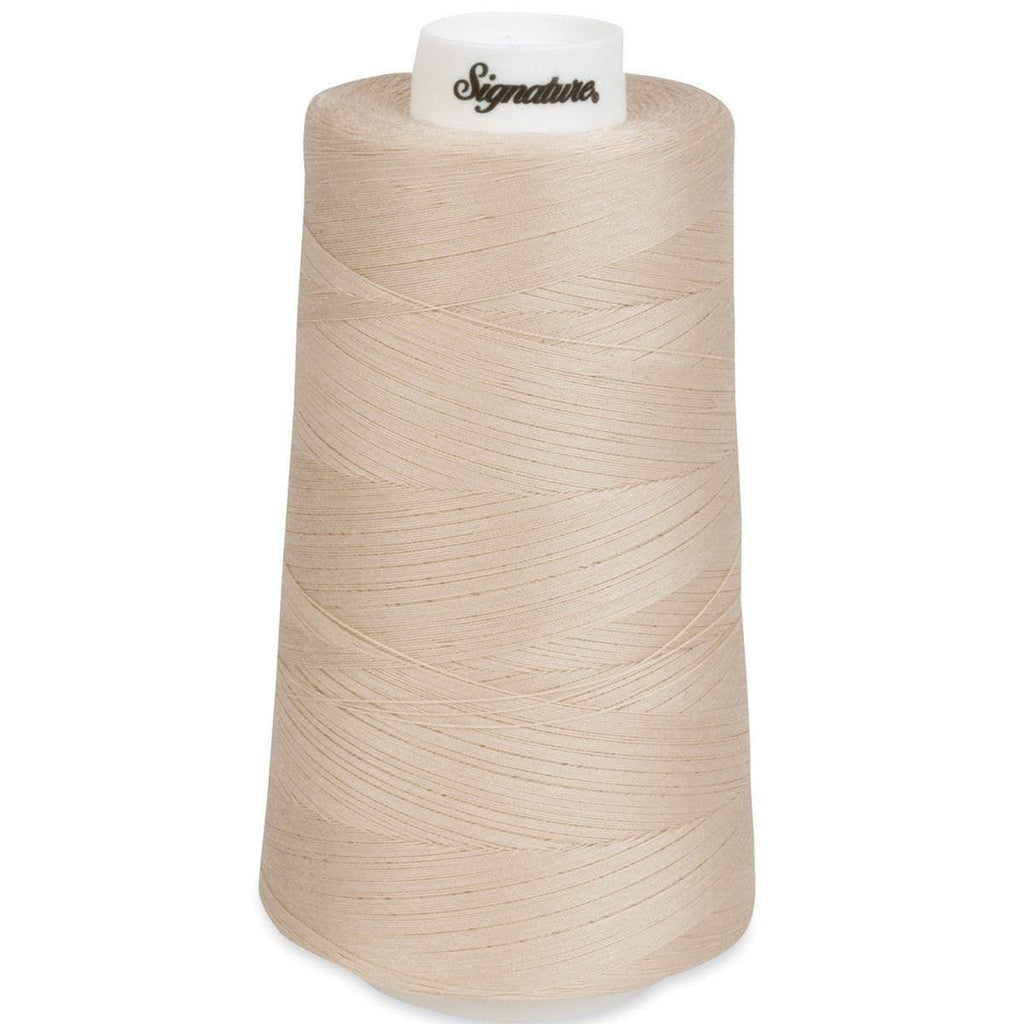 Signature 100% Mercerized Ivory 3000Yds Quilting Ivory