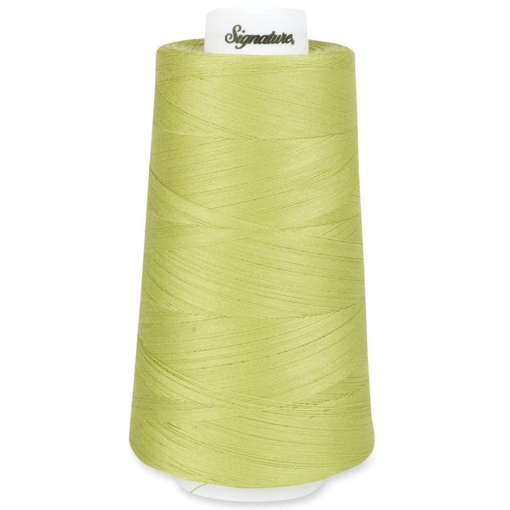 Signature 100% Mercerized Pear Green 3000Yds Quilting Pear Green