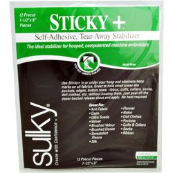 STICKY DIE CUT STABILIZER