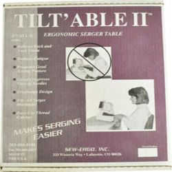 TILT'ABLE II PORTABL TABLE