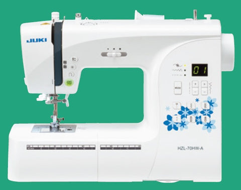 Juki HZL-H Series Computer Sewing Machine with 80 Sewing Patterns - HZL-70HW-A