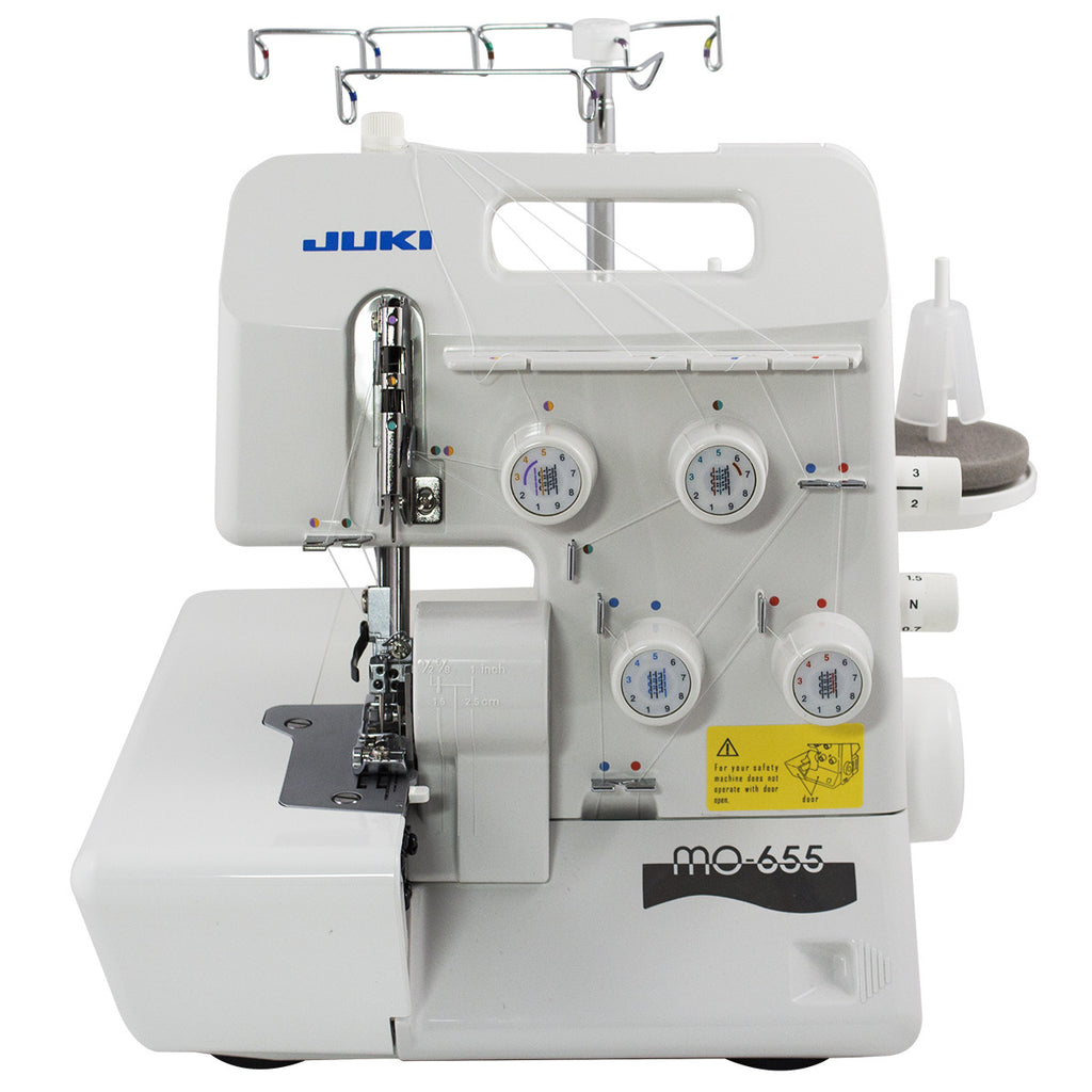 Juki 2-MO-655 Needle, 2/3/4/5-Thread Overlock Machine with Differential Feed and Micro Safety Switch