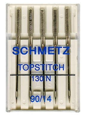 Topstitch Needle Sz90 5/Pkg