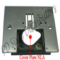NEEDLE PLATE, (COVER PLATE IS NLA)