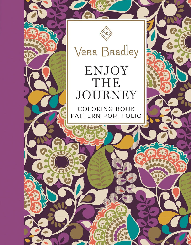 Vera Bradley Enjoy the Journey Coloring Book