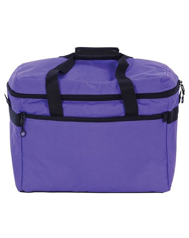 Bluefig Project Bag- Purple Includes Embroidery Arm Custom Foam Inserts for Small Embroidery Units